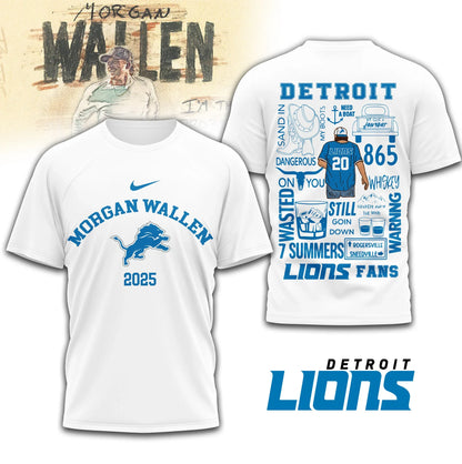 [SPECIAL OFFER] NEW CUSTOMIZED NFL04 DTL DETROIT LIONS T-SHIRT | MULTIPLE COLORS AVAILABLE