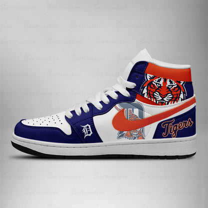 [FLASH SALE] NEW CUSTOMIZED MLB16 DT TIGERS AIR JORDAN SNEAKERS