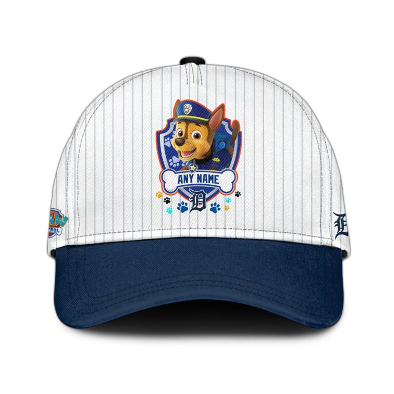 [FLASH SALE] NEW CUSTOMIZED MLB16 DTS DETROIT TIGERS x PAW PATROL BASEBALL JERSEY & CAP