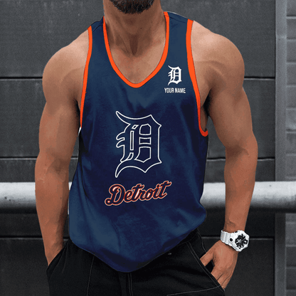 [FLASH SALE] NEW CUSTOMIZED MLB16 DETROIT TIGERS UNISEX TANK TOP