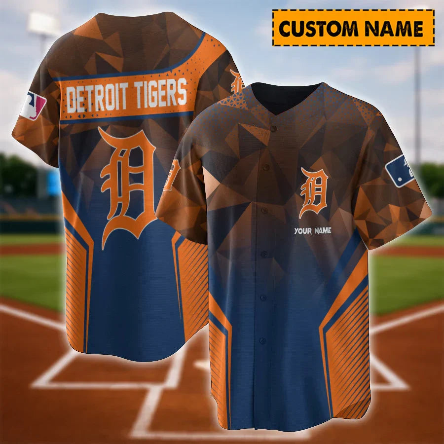 [FLASH SALE] NEW CUSTOMIZED MLB16 DT TIGERS BASEBALL JERSEY