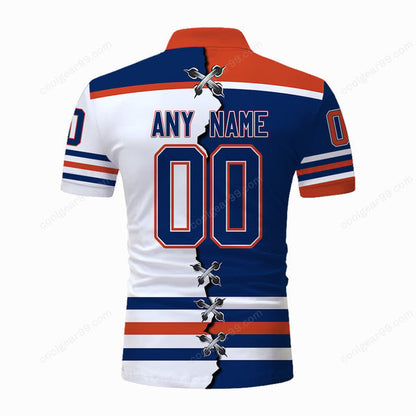 LIMITED EDITION - NEW CUSTOMIZED NHL03 EMO EDMONTON OILERS UNISEX T-SHIRT, POLO, HOODIE & JACKETS
