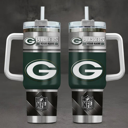 [SPECIAL OFFER] NEW CUSTOMIZED NFL08 GBP GREEN BAY PACKERS TUMBLER CUP