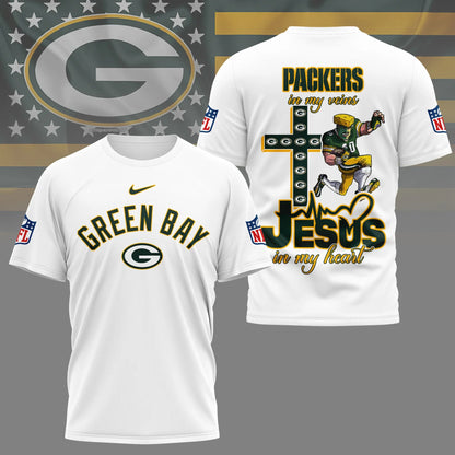 [SPECIAL OFFER] NEW CUSTOMIZED NFL08 GBP GREEN BAY PACKERS T-SHIRT | MULTIPLE COLORS AVAILABLE