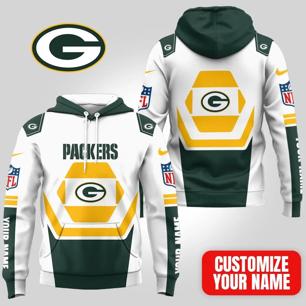 [SPECIAL OFFER] NEW CUSTOMIZED NFL08 GBP GREEN BAY PACKERS T-SHIRT, HOODIE & ZIP HOODIE