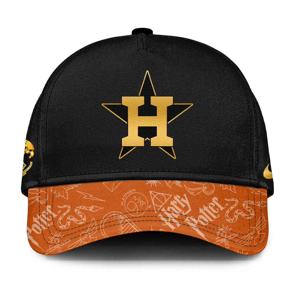 [FLASH SALE] NEW CUSTOMIZED MLB10 HT ASTROS x HARRY POTTER BASEBALL JERSEY & CAP