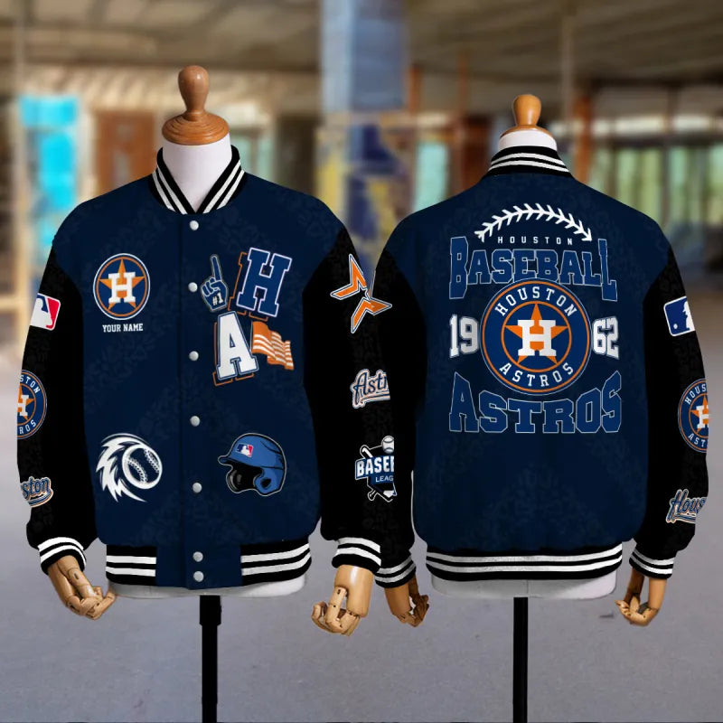 [FLASH SALE] NEW CUSTOMIZED MLB10 HAS HOUSTON ASTROS UNISEX T-SHIRT, POLO, HOODIE & JACKETS