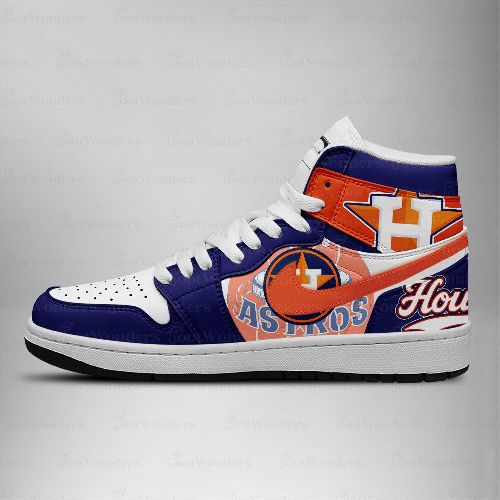 [FLASH SALE] NEW CUSTOMIZED MLB10 HT ASTROS AIR JORDAN SNEAKERS