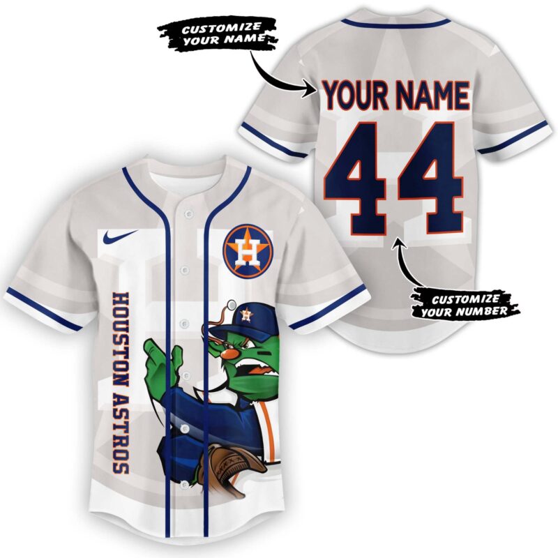 [FLASH SALE] NEW CUSTOMIZED MLB10 HT ASTROS BASEBALL JERSEY
