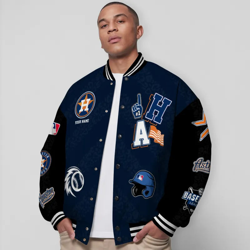 [FLASH SALE] NEW CUSTOMIZED MLB10 HAS HOUSTON ASTROS UNISEX T-SHIRT, POLO, HOODIE & JACKETS