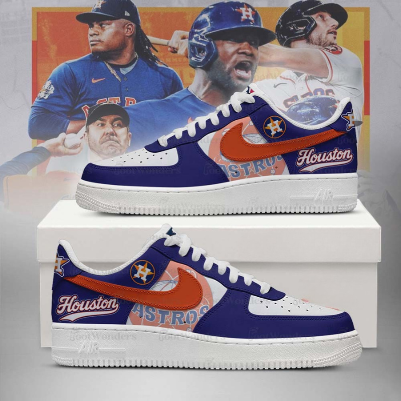 [FLASH SALE] NEW CUSTOMIZED MLB10 HT ASTROS AF1 SHOES