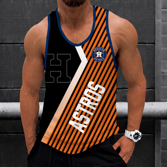 [FLASH SALE] NEW CUSTOMIZED MLB10 HOUSTON ASTROS UNISEX TANK TOP