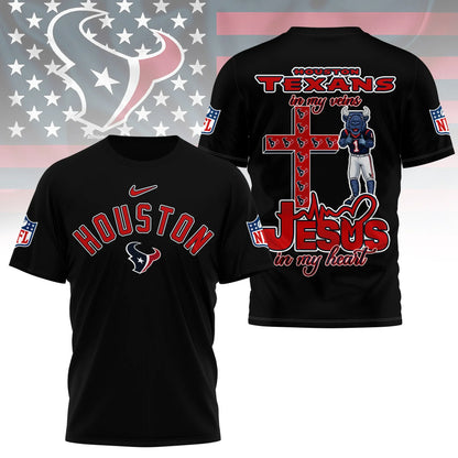 [SPECIAL OFFER] NEW CUSTOMIZED NFL15 HTT HOUSTON TEXANS T-SHIRT | MULTIPLE COLORS AVAILABLE