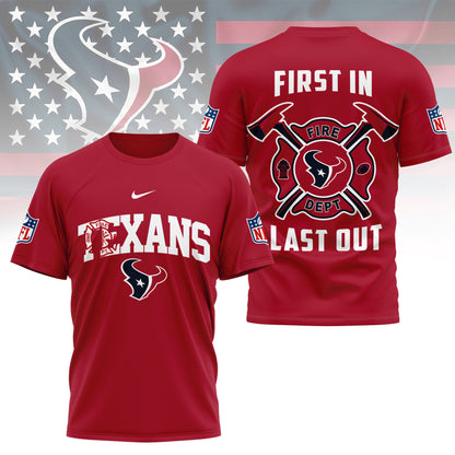 [SPECIAL OFFER] NEW CUSTOMIZED NFL15 HTT HOUSTON TEXANS T-SHIRT | MULTIPLE COLORS AVAILABLE