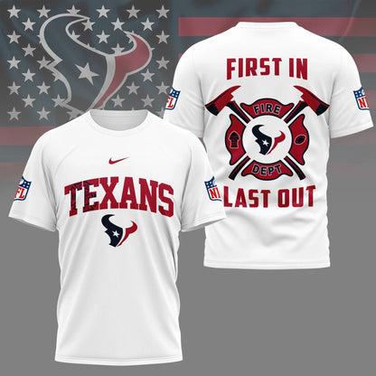 [SPECIAL OFFER] NEW CUSTOMIZED NFL15 HTT HOUSTON TEXANS T-SHIRT | MULTIPLE COLORS AVAILABLE