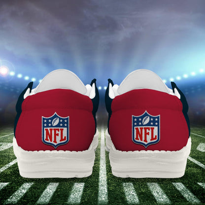 LIMITED EDITION - NEW CUSTOMIZED NFL15 HTT HOUSTON TEXANS LOAFER SHOES