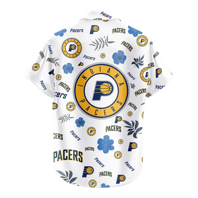 [HOT DEAL] NEW CUSTOMIZED NBA06 IPA INDIANA PACERS UNISEX HAWAIIAN SHIRT & SHORTS SET