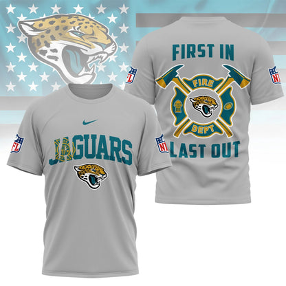[SPECIAL OFFER] NEW CUSTOMIZED NFL30 JSJ JACKSONVILLE JAGUARS T-SHIRT | MULTIPLE COLORS AVAILABLE