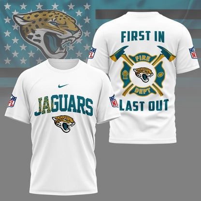 [SPECIAL OFFER] NEW CUSTOMIZED NFL30 JSJ JACKSONVILLE JAGUARS T-SHIRT | MULTIPLE COLORS AVAILABLE