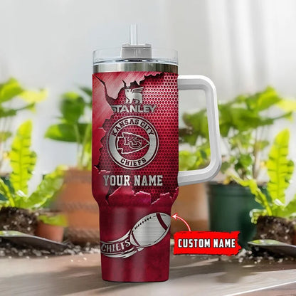 [SPECIAL OFFER] NEW CUSTOMIZED NFL01 KCC KANSAS CITY CHIEFS TUMBLER CUP