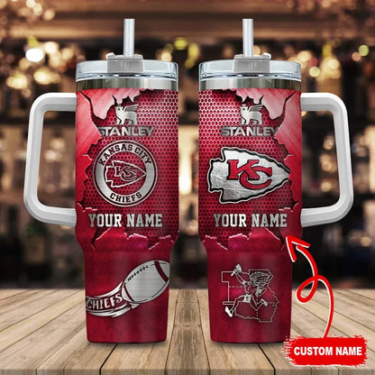 [SPECIAL OFFER] NEW CUSTOMIZED NFL01 KCC KANSAS CITY CHIEFS TUMBLER CUP