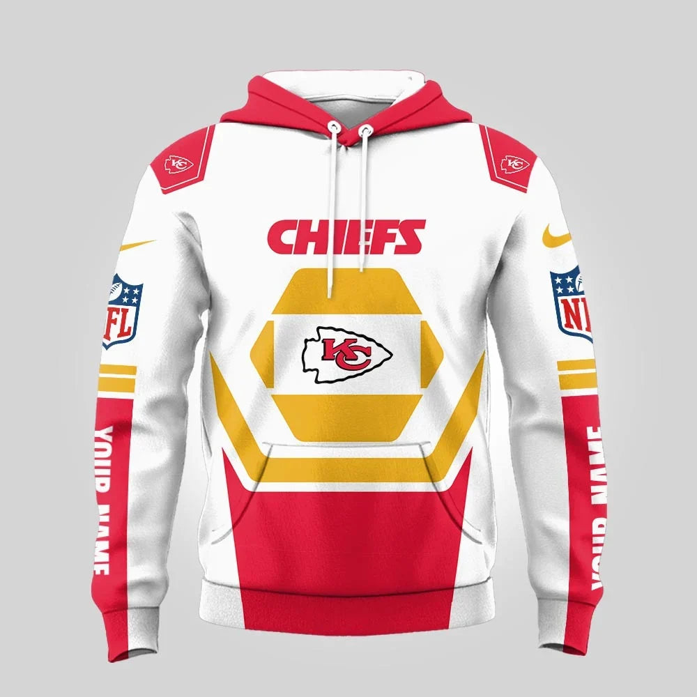 [SPECIAL OFFER] NEW CUSTOMIZED NFL01 KCC KANSAS CITY CHIEFS T-SHIRT, HOODIE & ZIP HOODIE