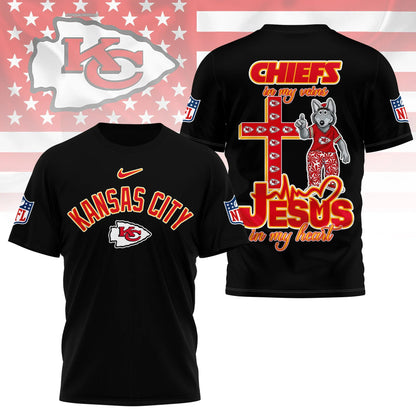 [SPECIAL OFFER] NEW CUSTOMIZED NFL01 KCC KANSAS CITY CHIEFS T-SHIRT | MULTIPLE COLORS AVAILABLE