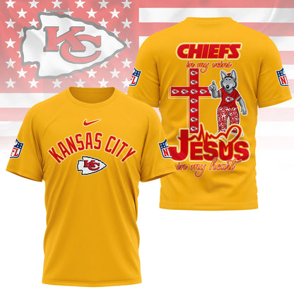 [SPECIAL OFFER] NEW CUSTOMIZED NFL01 KCC KANSAS CITY CHIEFS T-SHIRT | MULTIPLE COLORS AVAILABLE