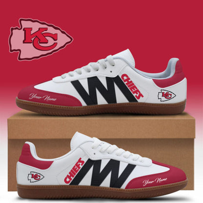 [SPECIAL OFFER] NEW CUSTOMIZED NFL01 KCC KANSAS CITY CHIEFS CLASSIC SNEAKERS