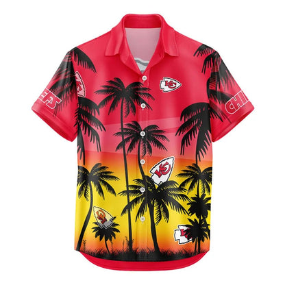 [SPECIAL OFFER] NEW CUSTOMIZED NFL01 KCC KANSAS CITY CHIEFS UNISEX HAWAIIAN SHIRT & SHORTS SET