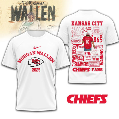 [SPECIAL OFFER] NEW CUSTOMIZED NFL01 KCC KANSAS CITY CHIEFS T-SHIRT | MULTIPLE COLORS AVAILABLE