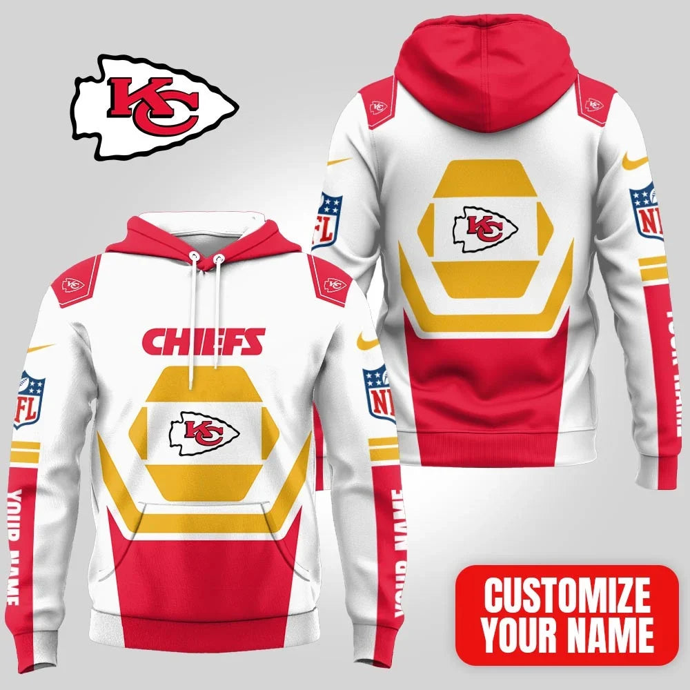 [SPECIAL OFFER] NEW CUSTOMIZED NFL01 KCC KANSAS CITY CHIEFS T-SHIRT, HOODIE & ZIP HOODIE