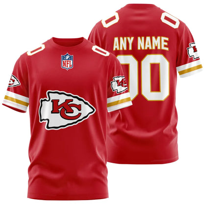 [SPECIAL OFFER] NEW CUSTOMIZED NFL01 KCC KANSAS CITY CHIEFS T-SHIRT, HOODIE, ZIP HOODIE