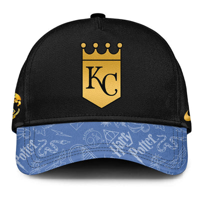 [FLASH SALE] NEW CUSTOMIZED MLB19 KC ROYALS x HARRY POTTER BASEBALL JERSEY & CAP