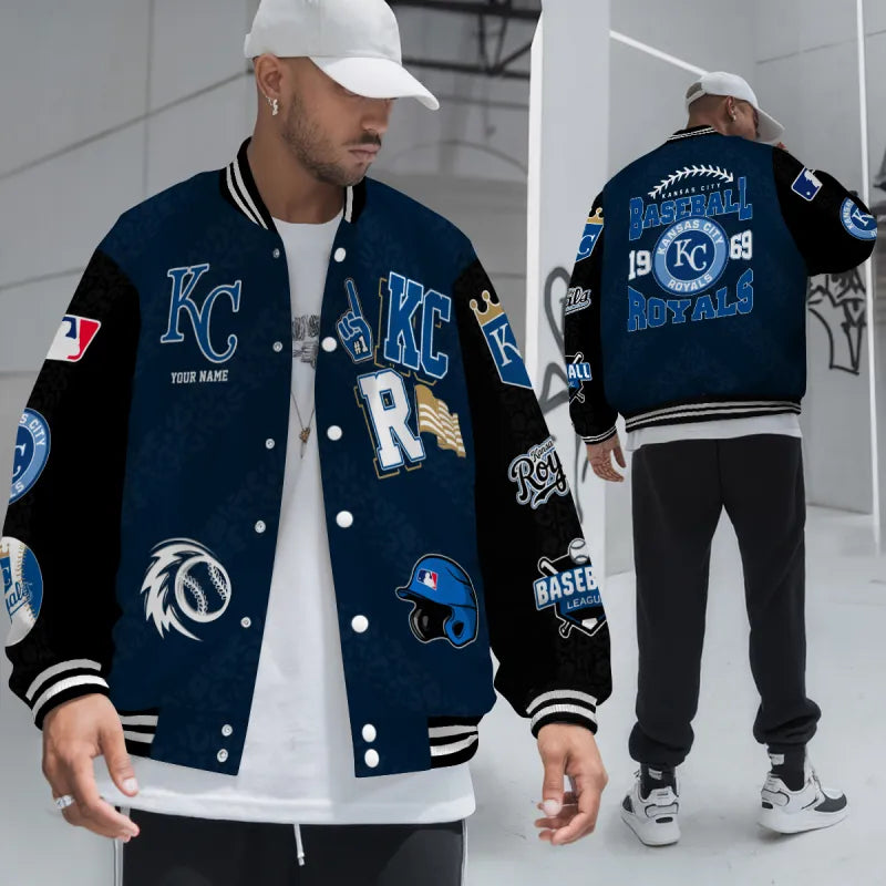 [FLASH SALE] NEW CUSTOMIZED MLB19 KCR KANSAS CITY ROYALS UNISEX T-SHIRT, POLO, HOODIE & JACKETS