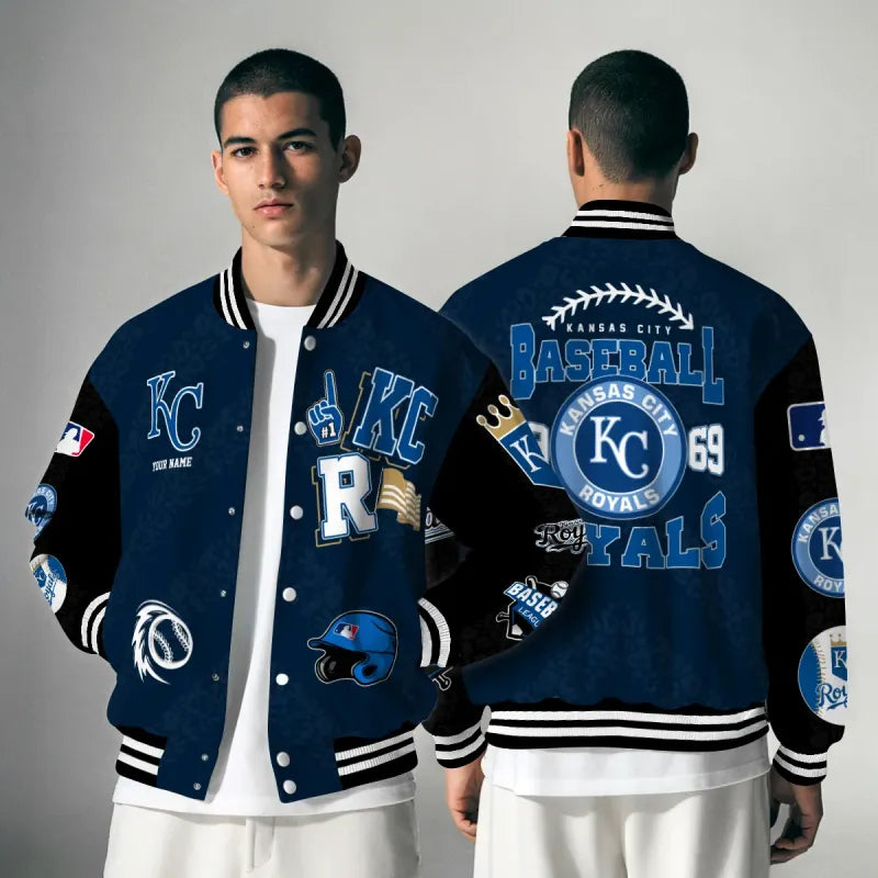 [FLASH SALE] NEW CUSTOMIZED MLB19 KCR KANSAS CITY ROYALS UNISEX T-SHIRT, POLO, HOODIE & JACKETS