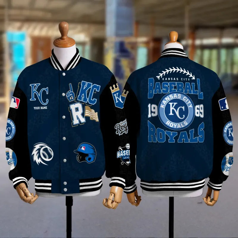 [FLASH SALE] NEW CUSTOMIZED MLB19 KCR KANSAS CITY ROYALS UNISEX T-SHIRT, POLO, HOODIE & JACKETS