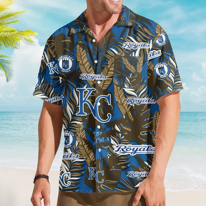 [FLASH SALE] NEW CUSTOMIZED MLB19 KCR KANSAS CITY ROYALS UNISEX HAWAIIAN SHIRT
