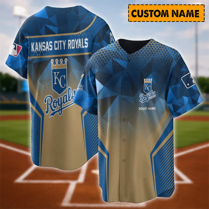 [FLASH SALE] NEW CUSTOMIZED MLB19 KC ROYALS BASEBALL JERSEY