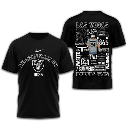 [SPECIAL OFFER] NEW CUSTOMIZED NFL07 LVR LAS VEGAS RAIDERS T-SHIRT | MULTIPLE COLORS AVAILABLE