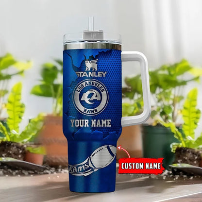 [SPECIAL OFFER] NEW CUSTOMIZED NFL22 LAR LOS ANGELES RAMS TUMBLER CUP