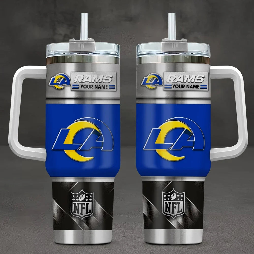 [SPECIAL OFFER] NEW CUSTOMIZED NFL22 LAR LOS ANGELES RAMS TUMBLER CUP