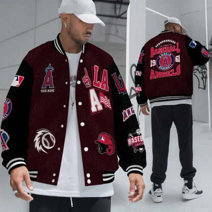 [FLASH SALE] NEW CUSTOMIZED MLB27 LAA LOS ANGELES ANGELS UNISEX T-SHIRT, POLO, HOODIE & JACKETS