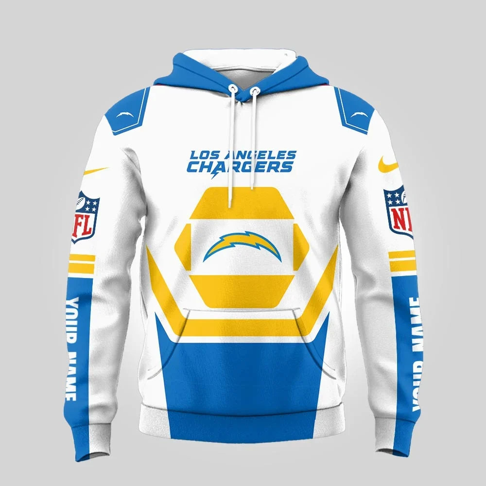 [SPECIAL OFFER] NEW CUSTOMIZED NFL09 LAC LOS ANGELES CHARGERS T-SHIRT, HOODIE & ZIP HOODIE