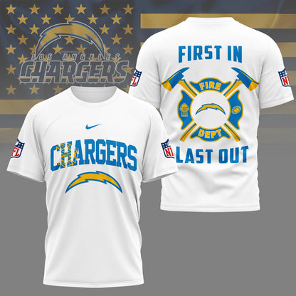[SPECIAL OFFER] NEW CUSTOMIZED NFL09 LAC LOS ANGELES CHARGERS T-SHIRT | MULTIPLE COLORS AVAILABLE