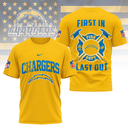 [SPECIAL OFFER] NEW CUSTOMIZED NFL09 LAC LOS ANGELES CHARGERS T-SHIRT | MULTIPLE COLORS AVAILABLE