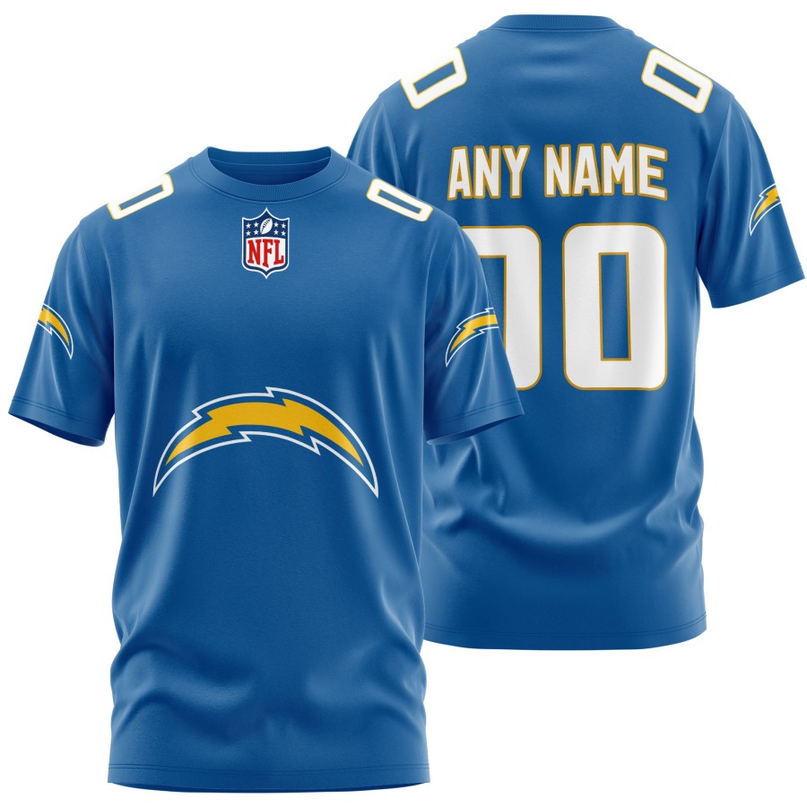 [SPECIAL OFFER] NEW CUSTOMIZED NFL09 LAC LOS ANGELES CHARGERS T-SHIRT, HOODIE, ZIP HOODIE