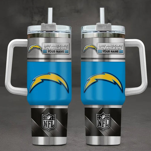 [SPECIAL OFFER] NEW CUSTOMIZED NFL09 LAC LOS ANGELES CHARGERS TUMBLER CUP