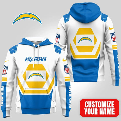 [SPECIAL OFFER] NEW CUSTOMIZED NFL09 LAC LOS ANGELES CHARGERS T-SHIRT, HOODIE & ZIP HOODIE