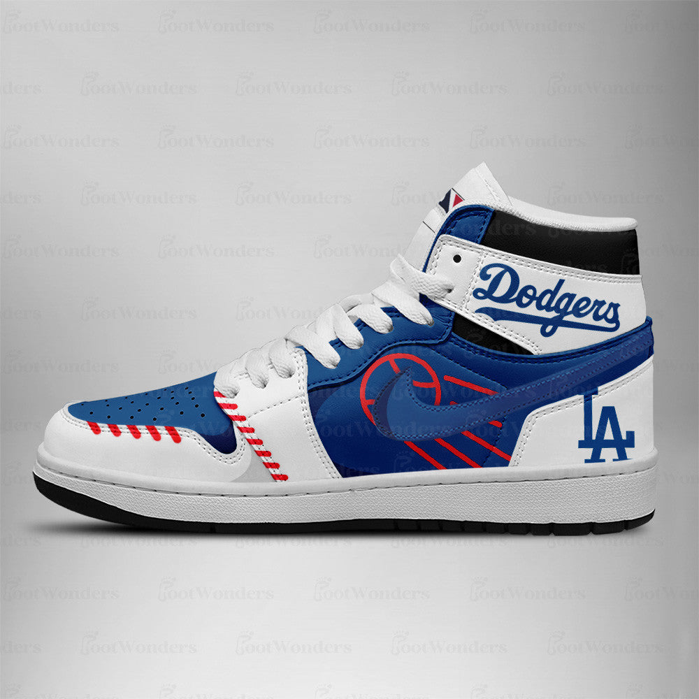 [FLASH SALE] NEW CUSTOMIZED MLB02 LA DODGERS AIR JORDAN SNEAKERS